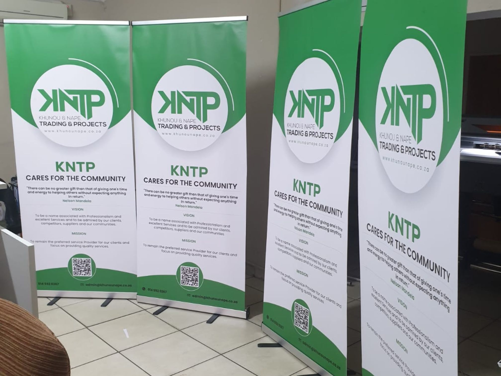 pull up banners rustenburg